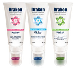 Drakon Facial Wash with Brush